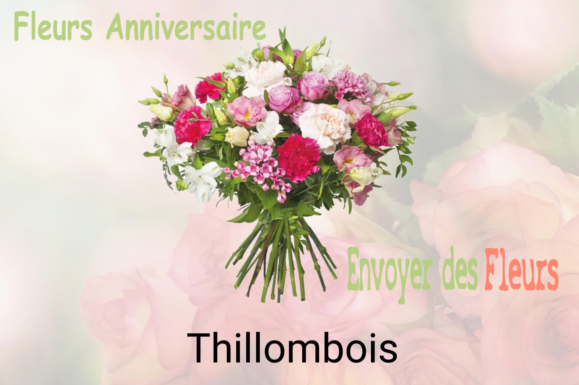 Bouquet de fleurs d’anniversaire livré à Thillombois